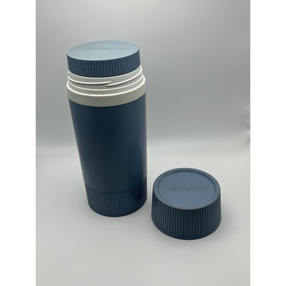 Vintage GOTT Blue Vacuum Bottle Thermos Cup Model 1506 - Pre Owned - Picture 2 of 6